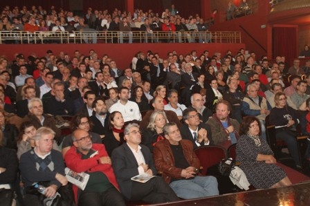 Συγκέντρωση της ΟΤΟΕ στο θέατρο ΒΡΕΤΑΝΙΑ στις 18/10/2011