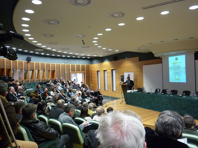 Στιγμιότυπο από τη Διάσκεψη UNIMED που πραγματοποιήθηκε στη Θεσσαλονίκη στις 24 & 25/2/2011
