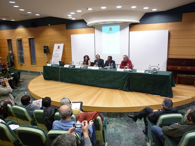 Στιγμιότυπο από τη Διάσκεψη UNIMED που πραγματοποιήθηκε στη Θεσσαλονίκη στις 24 & 25/2/2011